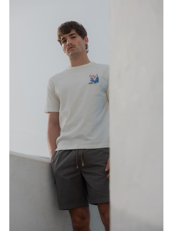 Camiseta confort gráfica...