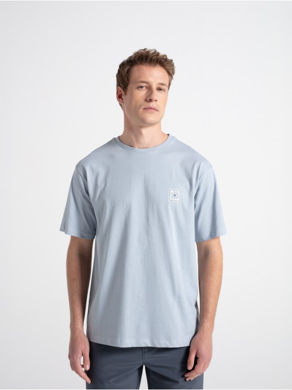 Camiseta confort cuadrados