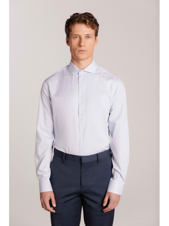 Camisa de vestir rayas stretch