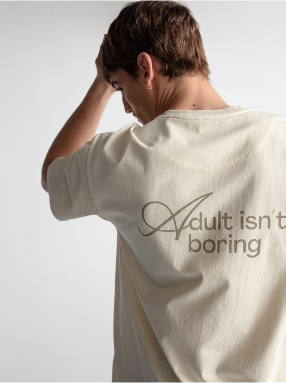 Camiseta oversize "Adult...