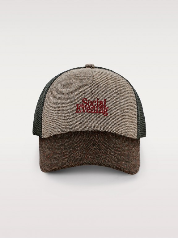 Gorra trucker "Social evening"