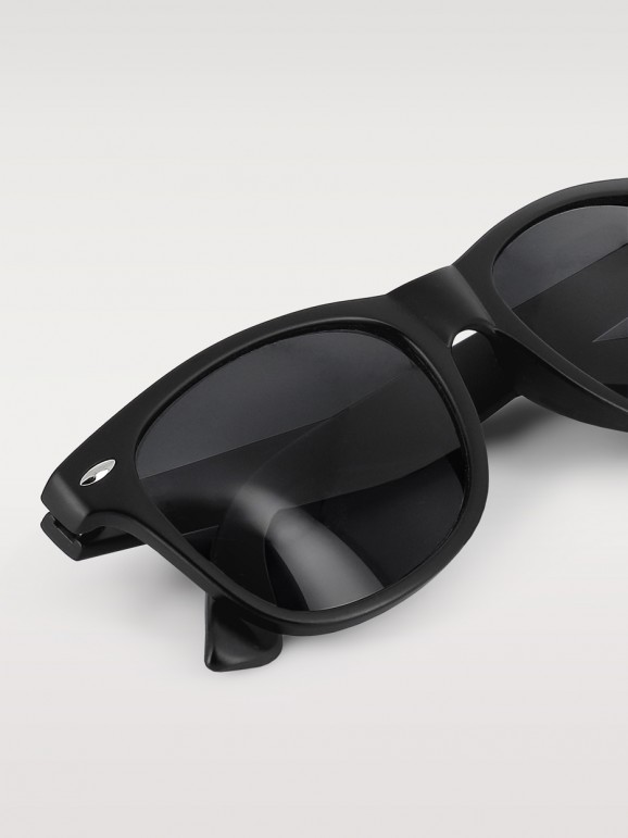 Gafas de sol mate color Color Negro Tallas