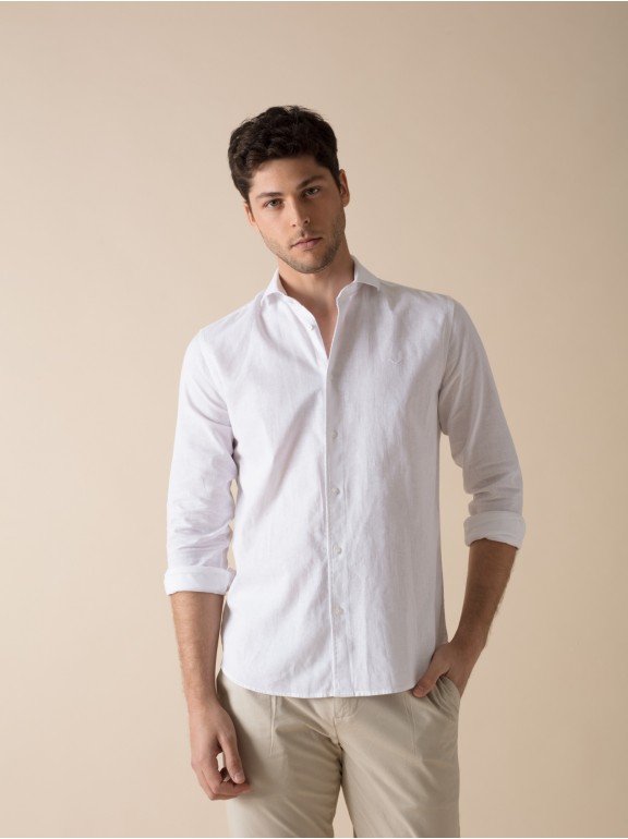 Camisas lino hombre |