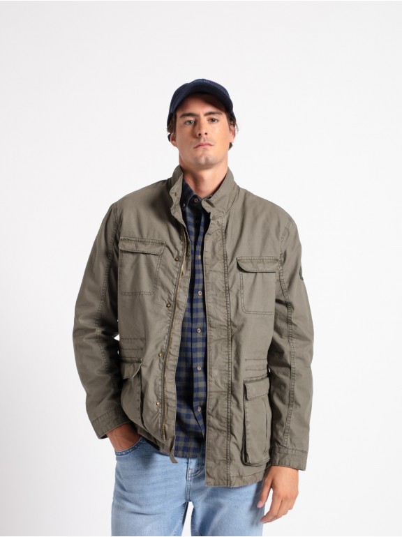 Chaqueta sahariana acolchada