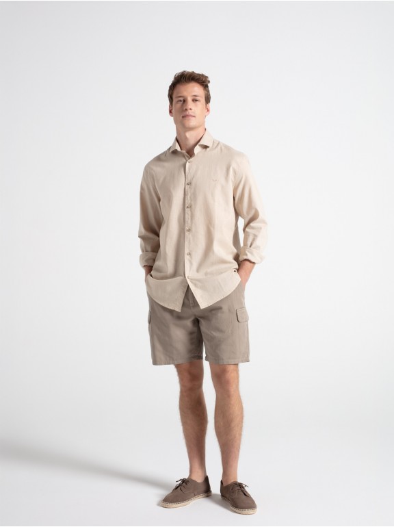 Bermuda lino cargo