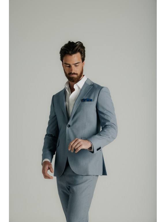 Americana traje falso liso