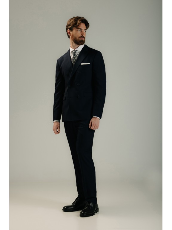 Pantalón de traje slim fit...